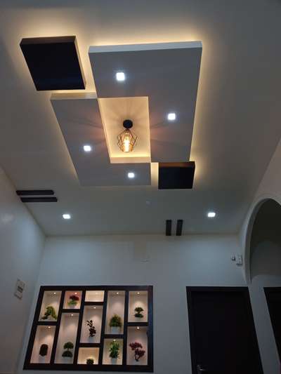 Lighting, Ceiling, Home Decor, Storage Designs by Interior Designer ozva  interiors, Malappuram | Kolo