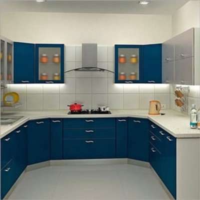 Kitchen, Lighting, Storage Designs by Building Supplies sagar singh, Gurugram | Kolo