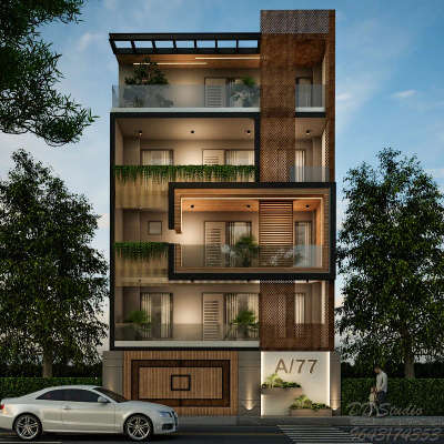Exterior Designs by Building Supplies Dhananjay  Singh, Delhi | Kolo