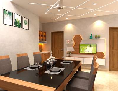 Furniture, Lighting, Dining, Storage, Ceiling Designs by Interior Designer sibin Sebastian, Thrissur | Kolo