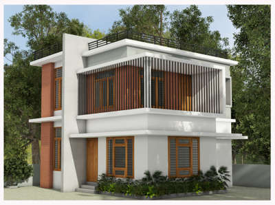 Exterior Designs by Interior Designer Mahesh  G, Kottayam | Kolo