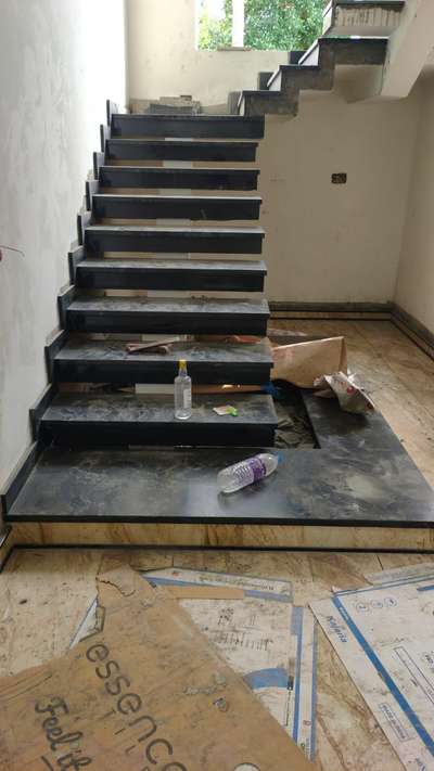 Staircase Designs by Contractor Shaji Kk, Kannur | Kolo