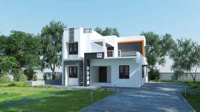 Exterior Designs by Civil Engineer Vinod Robinson, Thiruvananthapuram | Kolo
