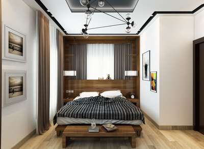 Bedroom Designs by Interior Designer shahaf shamsudheen , Thrissur | Kolo