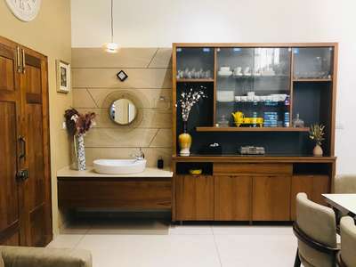 Dining, Furniture, Storage, Table, Door Designs by Interior Designer Shuhaib Thalkkal, Kannur | Kolo
