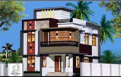 Exterior Designs by Contractor Mahesh P Mahesh puthalath, Kozhikode | Kolo