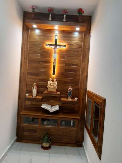 Prayer Room Designs by Carpenter Sivanpk Sivanpk, Ernakulam | Kolo