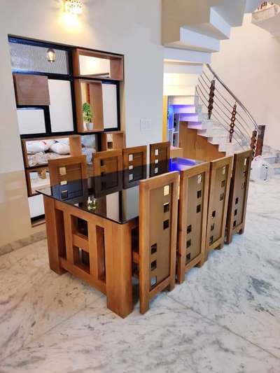 Furniture, Dining, Staircase Designs by Carpenter santhosh v santhosh, Thiruvananthapuram | Kolo