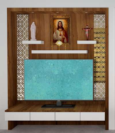 Prayer Room, Storage Designs by Interior Designer Native  Associates , Wayanad | Kolo