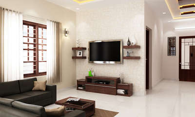 Living, Furniture, Home Decor Designs by Architect Manu Mohan Thiruvambadi, Alappuzha | Kolo