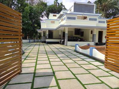 Exterior, Flooring Designs by Architect INTERIOR  GLAXO , Kottayam | Kolo