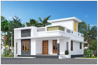 Exterior Designs by Civil Engineer manilal asok, Kollam | Kolo