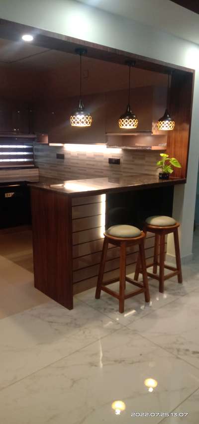 Kitchen, Lighting, Storage Designs by Interior Designer Aash interior furnishing, Pathanamthitta | Kolo