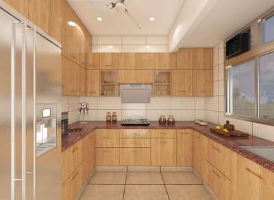 Kitchen, Storage Designs by Architect Pushpendra  Gurjar, Indore | Kolo