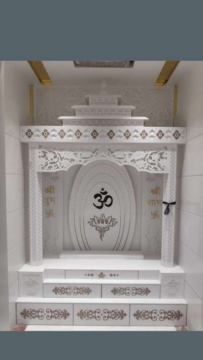 Prayer Room, Storage Designs by Carpenter Hassan  Khan, Faridabad | Kolo