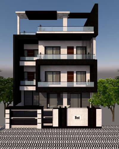 Exterior Designs by Service Provider Meddy Saifi, Gautam Buddh Nagar | Kolo