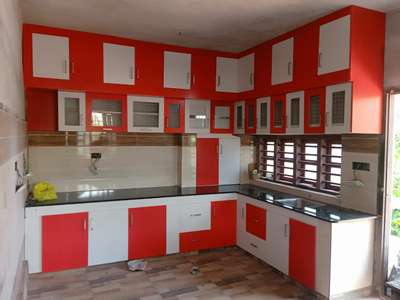 Kitchen, Storage Designs by Contractor syam  chandran, Bengaluru | Kolo
