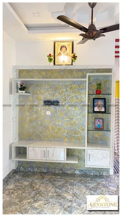 Home Decor, Prayer Room, Storage, Flooring Designs by Architect Keystone  builders, Thiruvananthapuram | Kolo