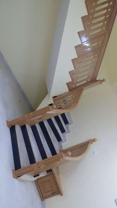 Staircase Designs by Interior Designer Hyzam Riyas, Malappuram | Kolo