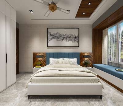 Furniture, Storage, Bedroom, Wall, Window Designs by Contractor Afzal Ahmed, Delhi | Kolo