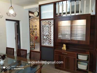 Dining, Furniture, Table, Lighting, Storage Designs by Civil Engineer Anukrishnan s nair, Pathanamthitta | Kolo