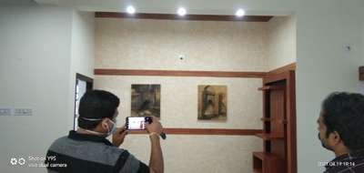 Lighting, Storage, Wall Designs by Painting Works Ranjeesh Kumar -നിശാഗന്ധി-, Malappuram | Kolo