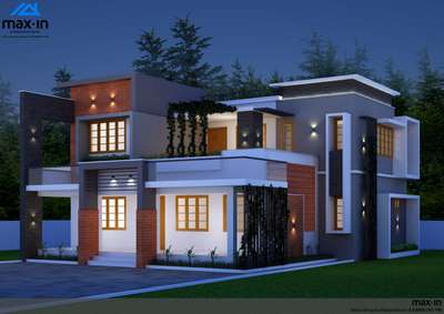 Exterior, Lighting Designs by Architect Tectonic space developers, Palakkad | Kolo