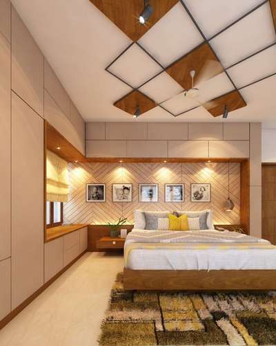 Furniture, Lighting, Storage, Bedroom Designs by Contractor Durgesh Daiya, Jodhpur | Kolo