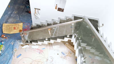 Staircase Designs by Fabrication & Welding ramengineering  kollam, Kollam | Kolo