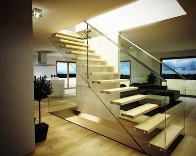 Lighting, Staircase Designs by Contractor Techno Sales Corporation, Kozhikode | Kolo