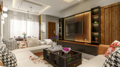 Furniture, Lighting, Living, Table, Storage Designs by Interior Designer Piyush  Solanki , Indore | Kolo