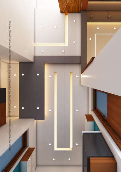 Ceiling, Lighting Designs by Interior Designer Riyas K S, Kottayam | Kolo