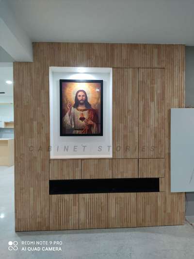 Prayer Room, Lighting, Wall Designs by Interior Designer Agnikon  Architectural Designs , Thrissur | Kolo