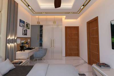 Furniture, Storage, Bedroom, Door, Ceiling Designs by Contractor iqbal  Ahmad , Jaipur | Kolo