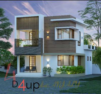 Exterior Designs by Architect D4up builders, Idukki | Kolo