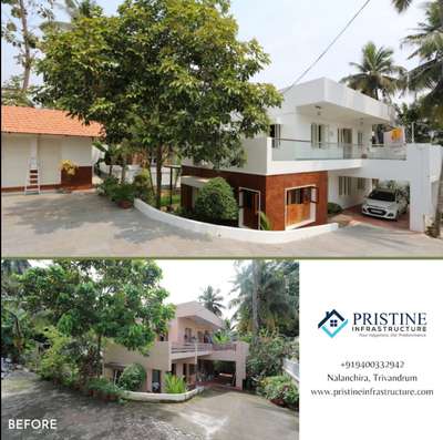 Exterior Designs by Contractor Pristine Infrastructure, Thiruvananthapuram | Kolo