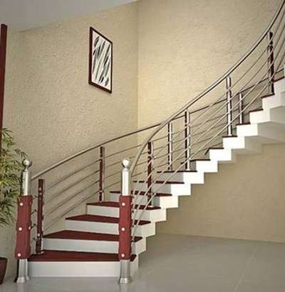 Staircase Designs by Fabrication & Welding Rajid Khsn, Delhi | Kolo