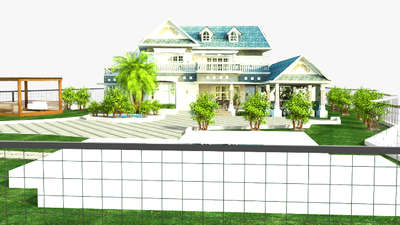 Exterior Designs by 3D & CAD Shahul Hameed, Wayanad | Kolo