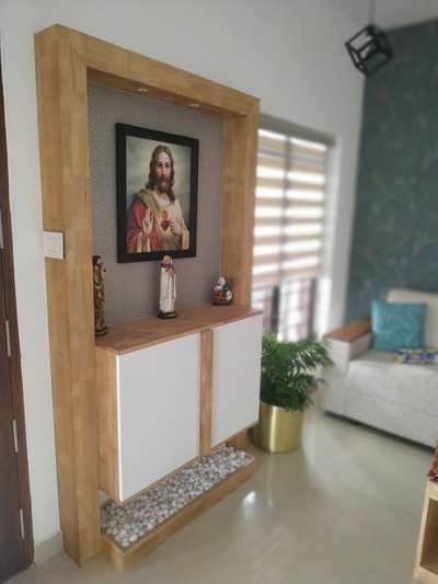 Prayer Room Designs by Interior Designer CABINET stories 9495011585, Thrissur | Kolo