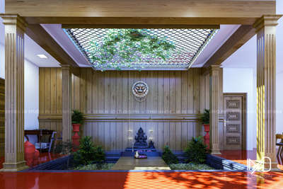 Prayer Room, Home Decor Designs by Interior Designer Manu Sukumar, Kottayam | Kolo