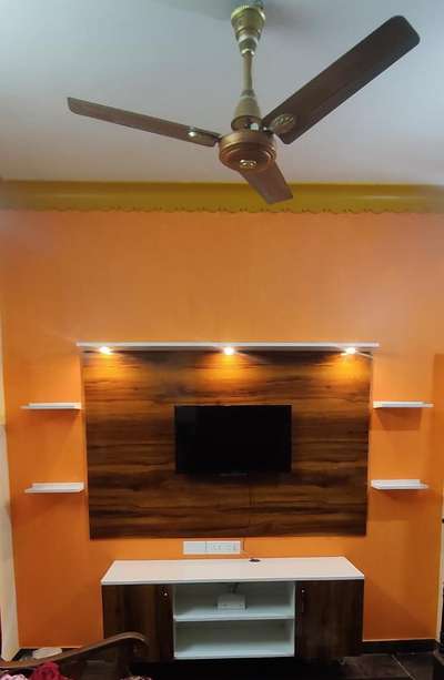 Storage, Lighting, Living Designs by Interior Designer Sreekanth k, Thiruvananthapuram | Kolo