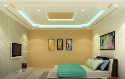 Bedroom Designs by Interior Designer GLOBAL  INTERIOR, Kollam | Kolo
