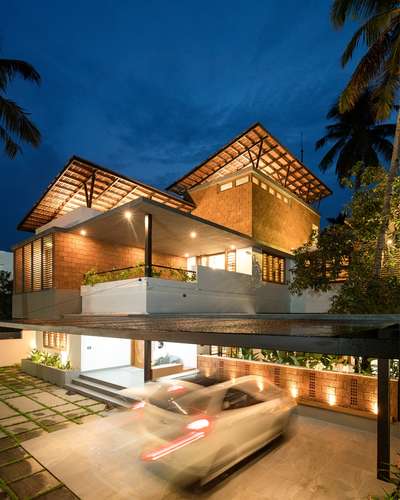 Exterior, Lighting Designs by Architect  Nanda Kishor, Kollam | Kolo