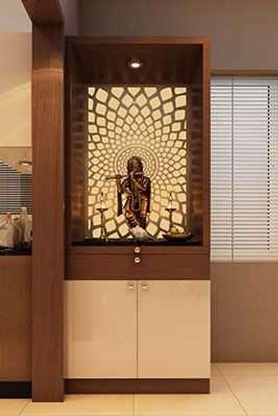 Prayer Room, Storage Designs by Carpenter mojim khan, Gautam Buddh Nagar | Kolo