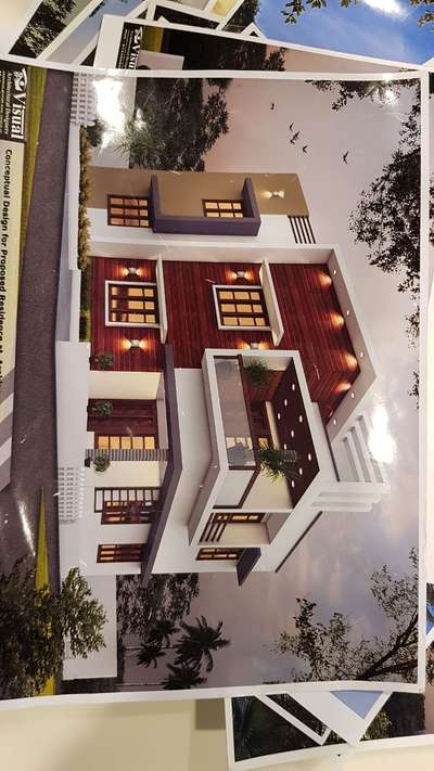 Exterior Designs by Contractor Muneer mm, Kozhikode | Kolo