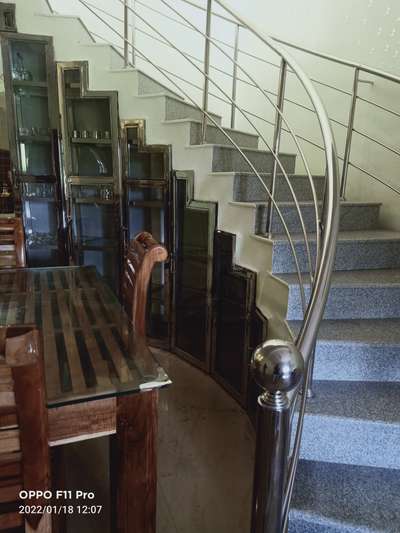 Staircase Designs by Building Supplies Niyas Kallukadavu, Kollam | Kolo