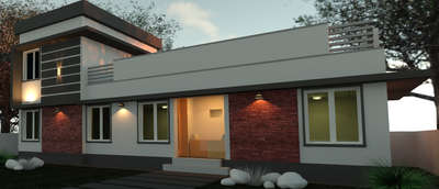 Exterior, Lighting Designs by 3D & CAD Alan Joy , Thiruvananthapuram | Kolo