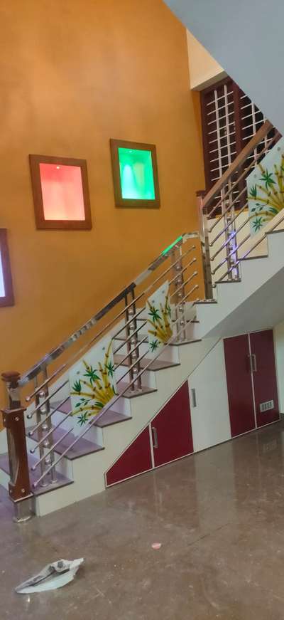 Staircase Designs by Interior Designer D SIGNATURE Home interior, Kollam | Kolo