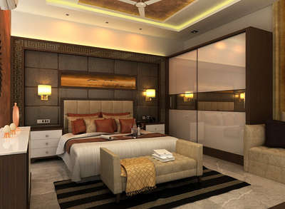 Furniture, Storage, Bedroom, Wall Designs by Architect Architect Vishal Kumar, Jaipur | Kolo