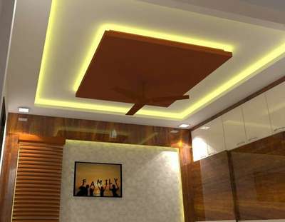 Ceiling, Lighting, Wall Designs by Interior Designer LIBIN  InTeRioRZZZZ, Kozhikode | Kolo